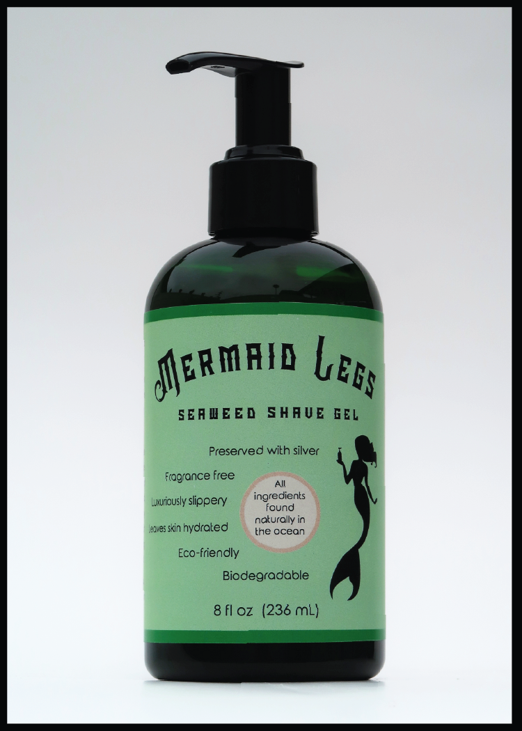 mermaid legs seaweed shave gel lunar alchemy